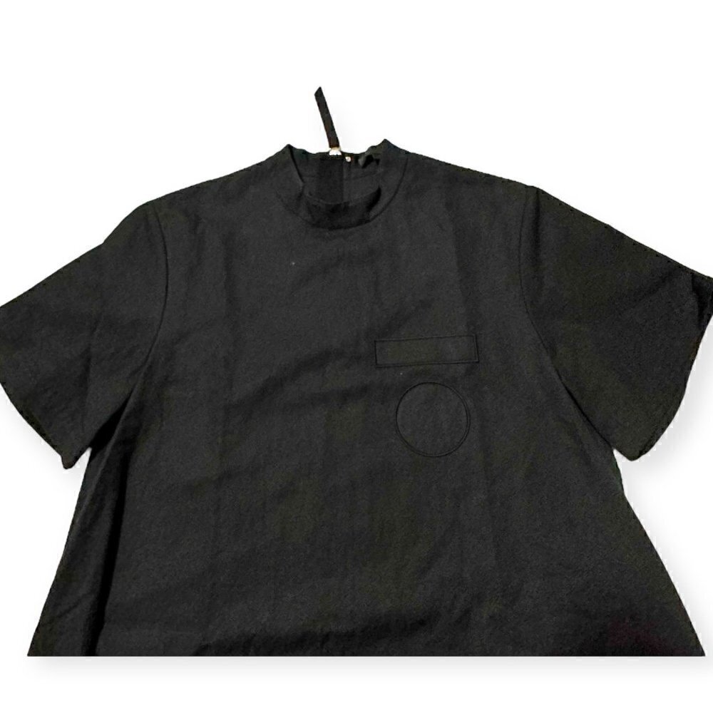 Alexander Wang Black Mini Dress with Studs, Size 10 - Picture 6 of 13